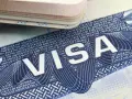 Ein US-Visum, das für ein Auslandspraktikum in den USA benötigt wird.