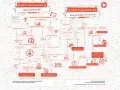 Flussdiagramm hilft bei der Entscheidung: Studium oder Ausbildung? Zeigt Wege zu IT-Berufen, dualem Studium und Werkstudententätigkeit.