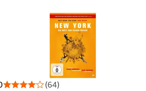 DVD-Cover "New York: Die Welt vor deinen Füßen". Perfekt für deinen auslandssemester new york Traum!