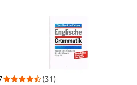 Buch "Englische Grammatik" von Ellen Henrichs-Kleinen. Enthält Regeln und Übungen für die Klassen 5-13. Hilft für mehr Erfolg in Schule und Beruf.