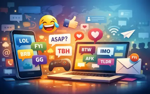 Digitale Kommunikation mit vielen Abkürzungen wie LOL, FYI, BRB, GG, ASAP, TBH, BTW, IMO, AFK, TLDR. Was bedeutet HZM Jugendsprache? Hier sind Beispiele!